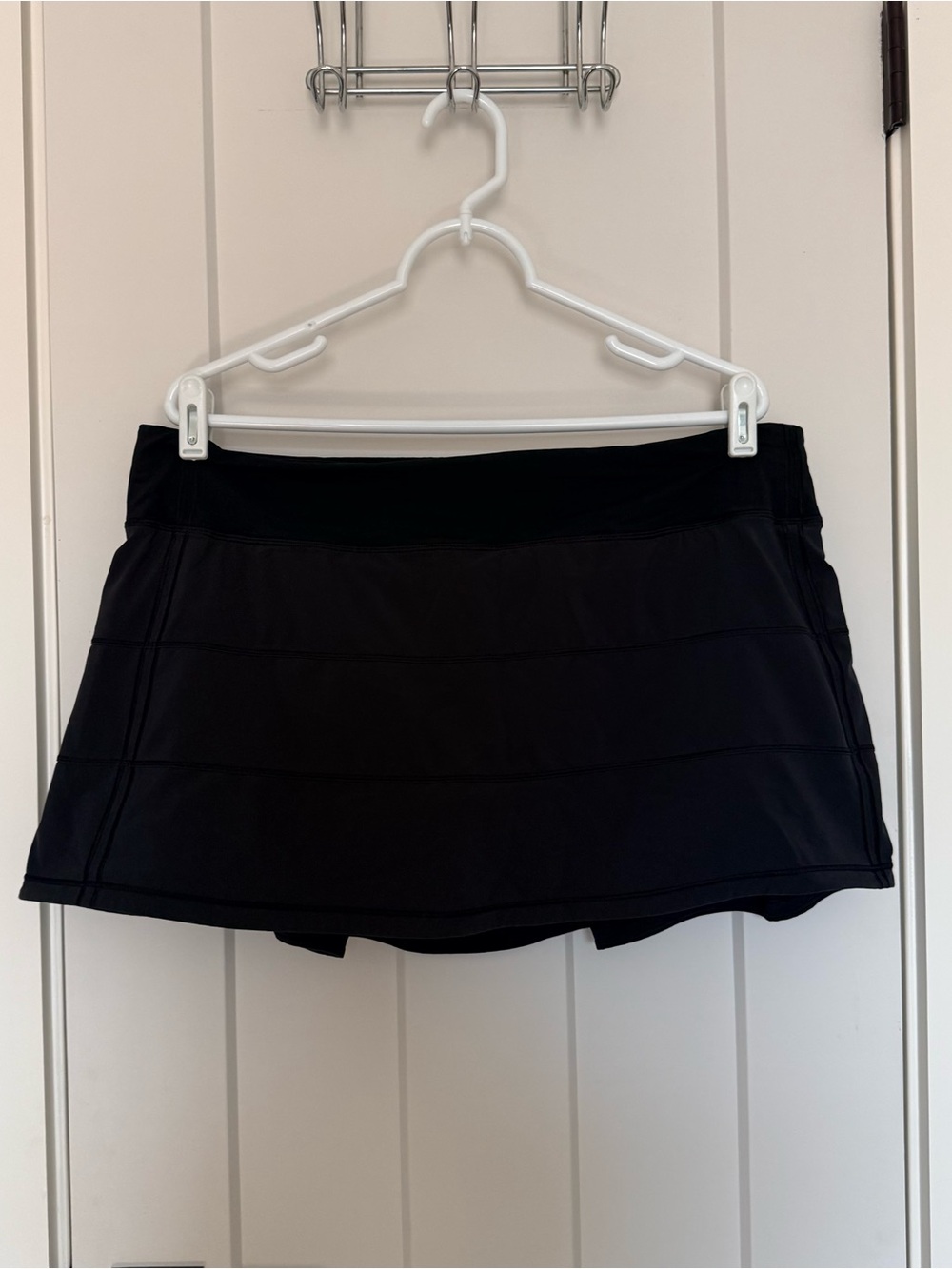 lululemon athletica Black Athletic Skort with Built-In Shorts